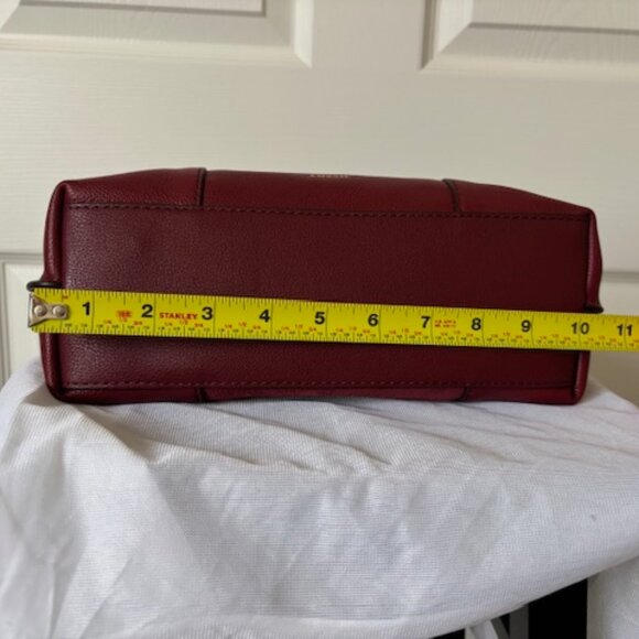 Fossil Skylar Satchel Red Velvet - Picture 10 of 14